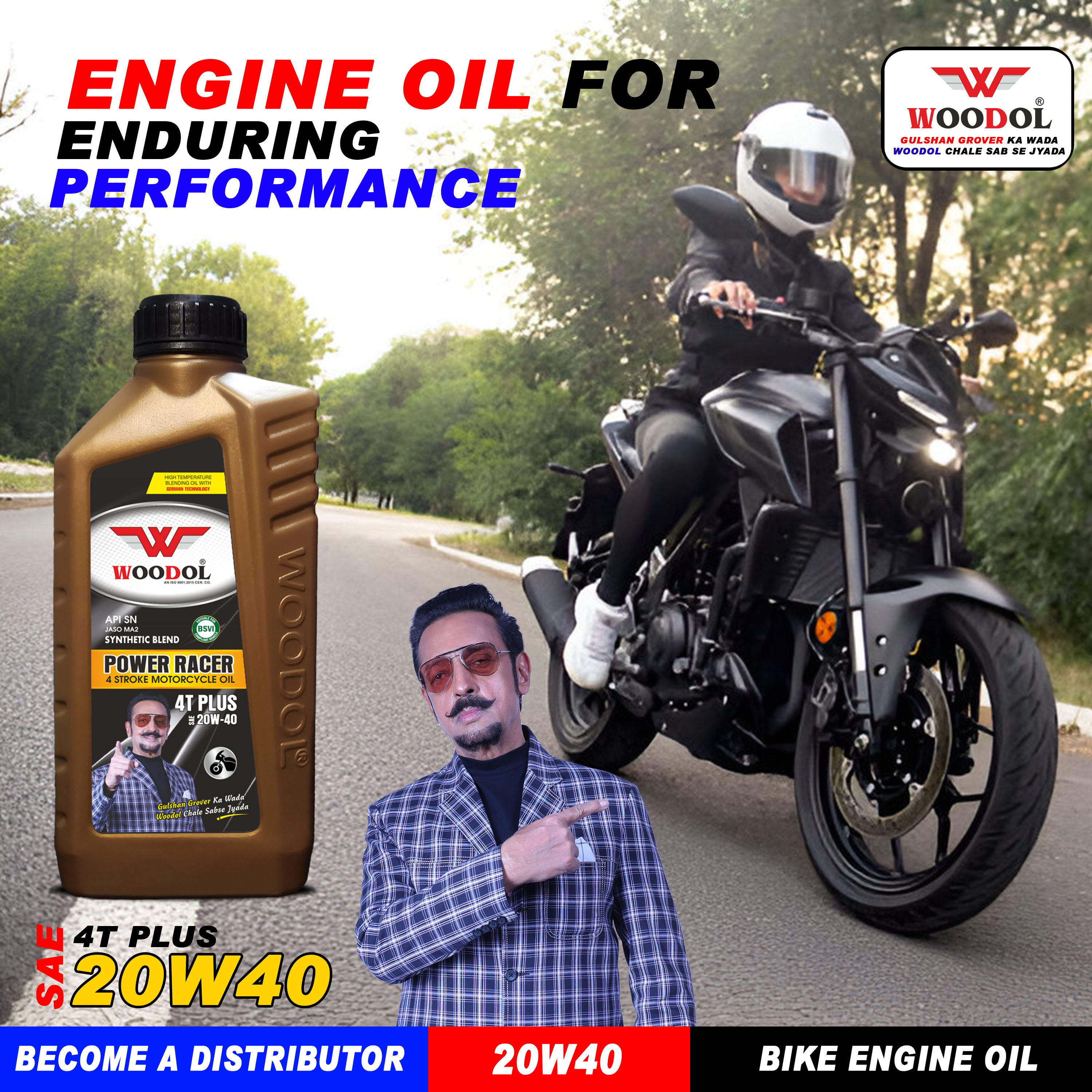20w40 SN Bike Engine Oil Manufacturer, Supplier, Trader & Importer in Delhi, India