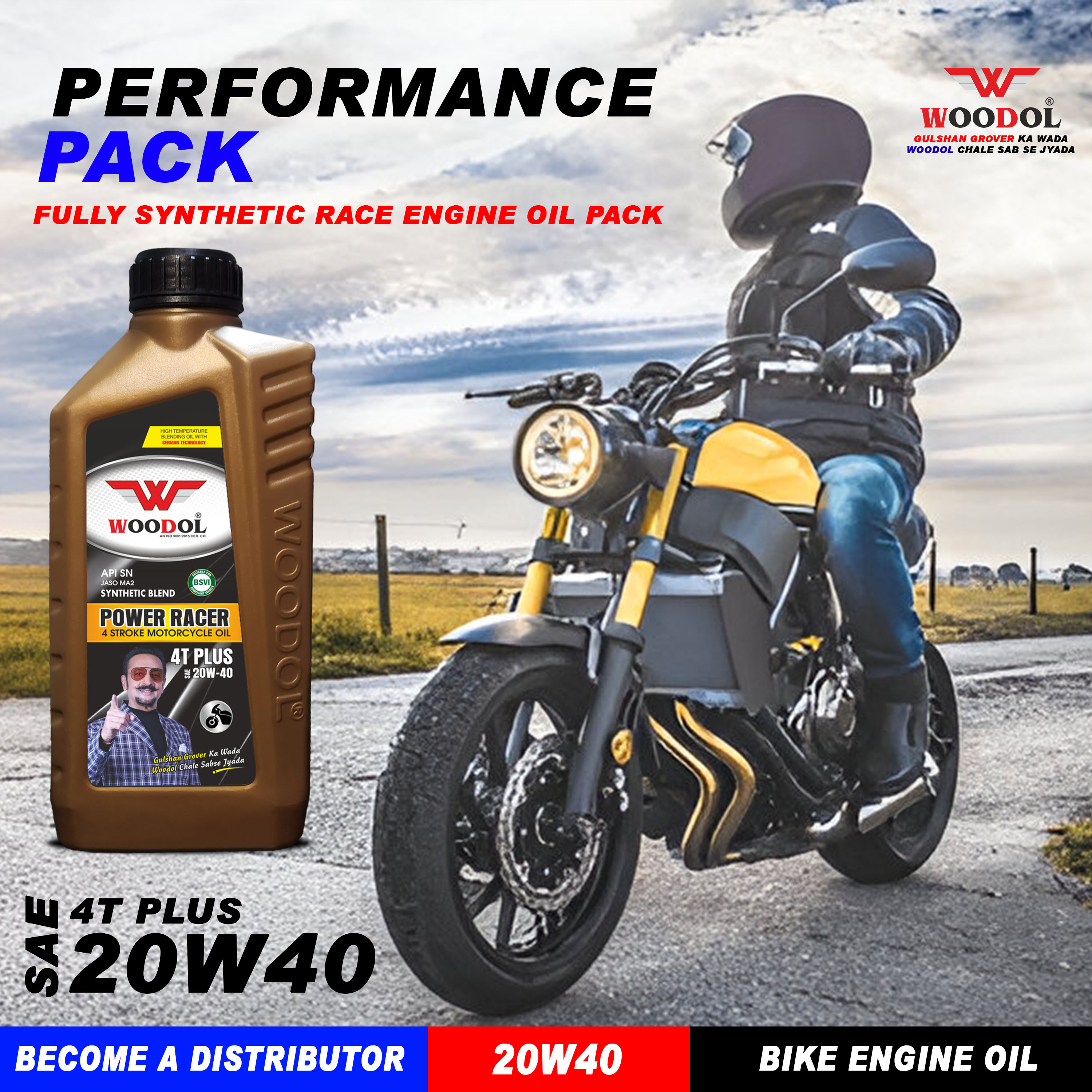 20w40 SN Bike Engine Oil Manufacturer, Supplier, Trader & Importer in Delhi, India